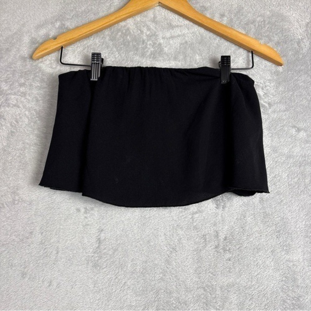 Wilfred Smocked Tube Top Size XS‎ Black Beachy Vacation Bohemian Festival